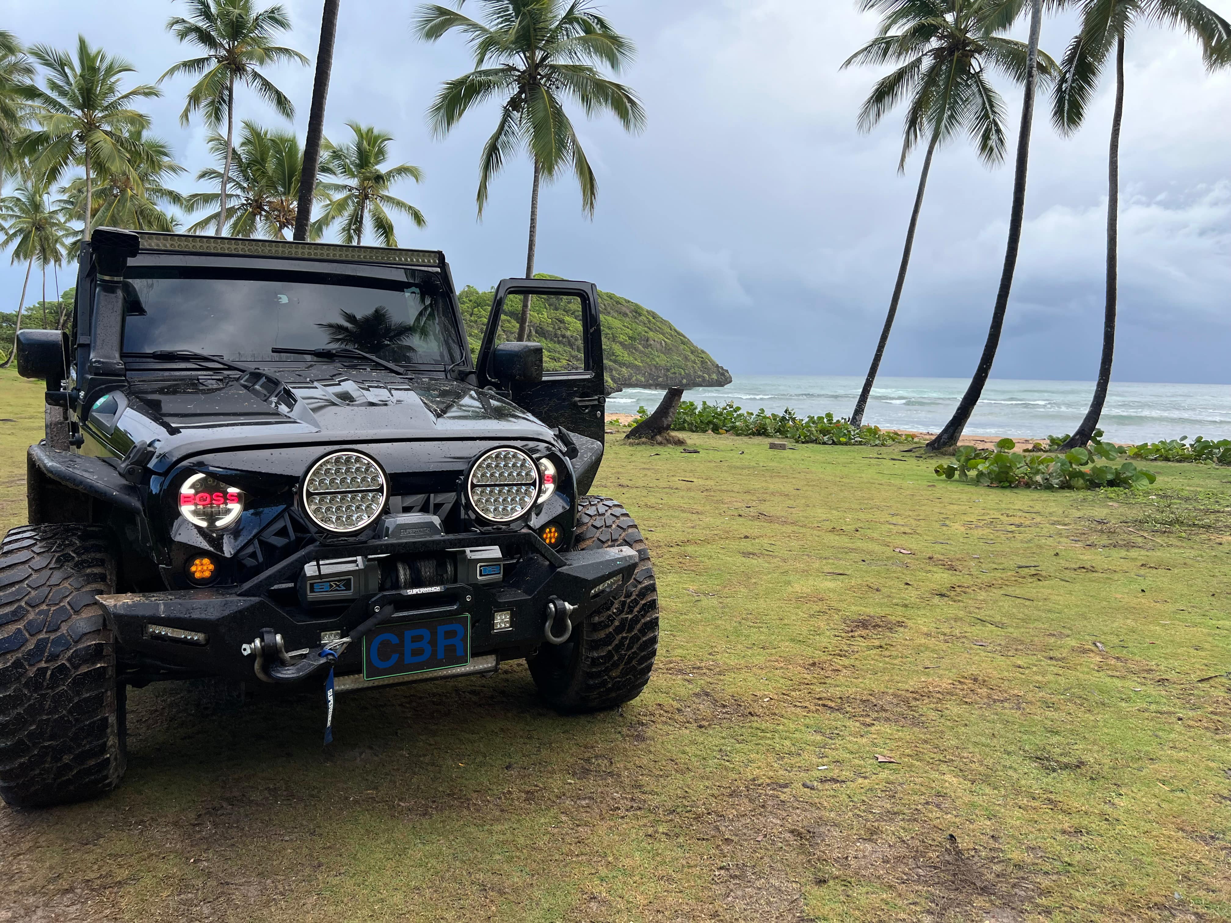 CBR Jeep at Las Terrenas